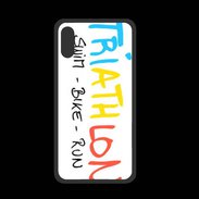 Coque  Iphone X PREMIUM Triathlon passion