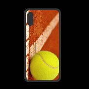 Coque  Iphone X PREMIUM Cour de tennis