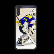 Coque  Iphone X PREMIUM Gardien de Hockey sur glace