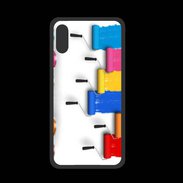 Coque  Iphone X PREMIUM Pot de peinture