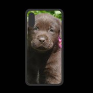 Coque  Iphone X PREMIUM Chien labrador chocolat 3