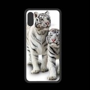 Coque  Iphone X PREMIUM Tigre blanc
