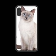 Coque  Iphone X PREMIUM Chat siamois 25
