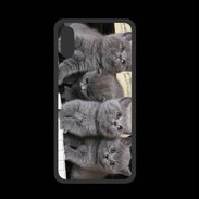 Coque  Iphone X PREMIUM Chatons musiciens