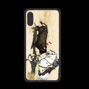 Coque  Iphone X PREMIUM Corrida à cheval 10