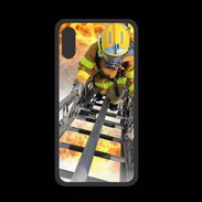 Coque  Iphone X PREMIUM Pompier soldat du feu 5