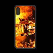 Coque  Iphone X PREMIUM Pompiers Soldat du feu 2