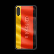 Coque  Iphone X PREMIUM Drapeau Allemand