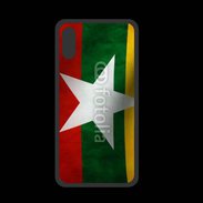 Coque  Iphone X PREMIUM Drapeau Birmanie