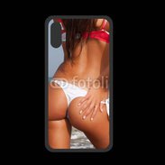 Coque  Iphone X PREMIUM Femme de rêve à la plage