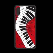 Coque  Iphone X PREMIUM Abstract piano 2