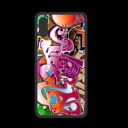 Coque  Iphone X PREMIUM graffiti seamless background 500