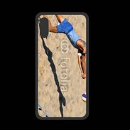 Coque  Iphone X PREMIUM Volley ball sur plage