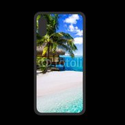 Coque  Iphone X PREMIUM Petite île tropicale sur l'océan indien