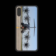 Coque  Iphone X PREMIUM Avion de transport militaire