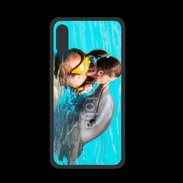 Coque  Iphone X PREMIUM Bisou de dauphin