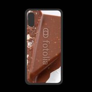 Coque  Iphone X PREMIUM Chocolat aux amandes et noisettes