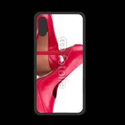 Coque  Iphone X PREMIUM Escarpins plateformes rouges