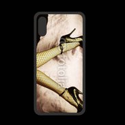 Coque  Iphone X PREMIUM Escarpins et bas resilles