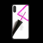 Coque  Iphone X PREMIUM Coeur avec vernis à ongle 50