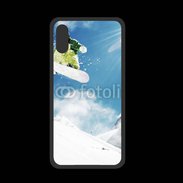 Coque  Iphone X PREMIUM Saut en Snowboard 2