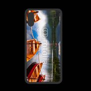 Coque  Iphone X PREMIUM Lac de montagne