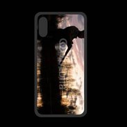 Coque  Iphone X PREMIUM Chasse au levé de soleil