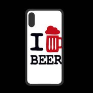 Coque  Iphone X PREMIUM I love Beer