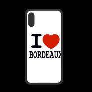 Coque  Iphone X PREMIUM I love Bordeaux