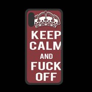 Coque  Iphone X PREMIUM Keep Calm Fuck Off Brique