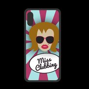 Coque  Iphone X PREMIUM Miss Clubbing Rousse