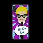 Coque  Iphone X PREMIUM Mister Car Blond