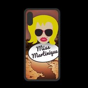 Coque  Iphone X PREMIUM Miss Martinique Blonde