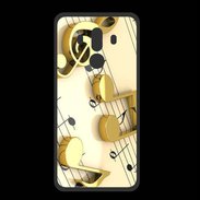 Coque  Huawei MATE 10 PRO PREMIUM Portée de notes en or