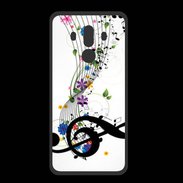Coque  Huawei MATE 10 PRO PREMIUM Farandole de notes de musique 1
