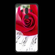 Coque  Huawei MATE 10 PRO PREMIUM La musique en rose