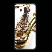 Coque  Huawei MATE 10 PRO PREMIUM Saxophone et partitions