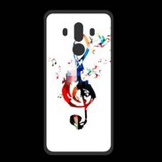 Coque  Huawei MATE 10 PRO PREMIUM Clé de sol en dessin 25