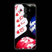 Coque  Huawei MATE 10 PRO PREMIUM Quinte poker