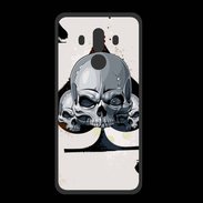 Coque  Huawei MATE 10 PRO PREMIUM Carte tête de mort pique