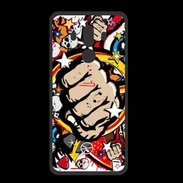 Coque  Huawei MATE 10 PRO PREMIUM Graffiti free fight