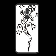Coque  Huawei MATE 10 PRO PREMIUM Pompiers en noir et blanc