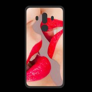 Coque  Huawei MATE 10 PRO PREMIUM Bouche sexy Lesbienne et rouge à lèvres gloss