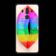 Coque  Huawei MATE 10 PRO PREMIUM Bouche Arc en Ciel