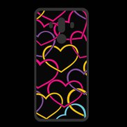 Coque  Huawei MATE 10 PRO PREMIUM Amour de cœur coloré