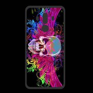 Coque  Huawei MATE 10 PRO PREMIUM Tête de mort design et colorée