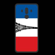 Coque  Huawei MATE 10 PRO PREMIUM Drapeau français et Tour Eiffel