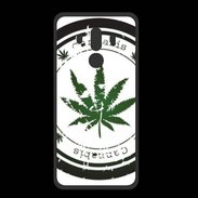 Coque  Huawei MATE 10 PRO PREMIUM Grunge stamp with marijuana leaf