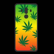Coque  Huawei MATE 10 PRO PREMIUM Fond Rasta Cannabis