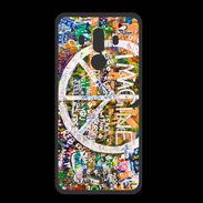 Coque  Huawei MATE 10 PRO PREMIUM Symbole de la paix Imagine